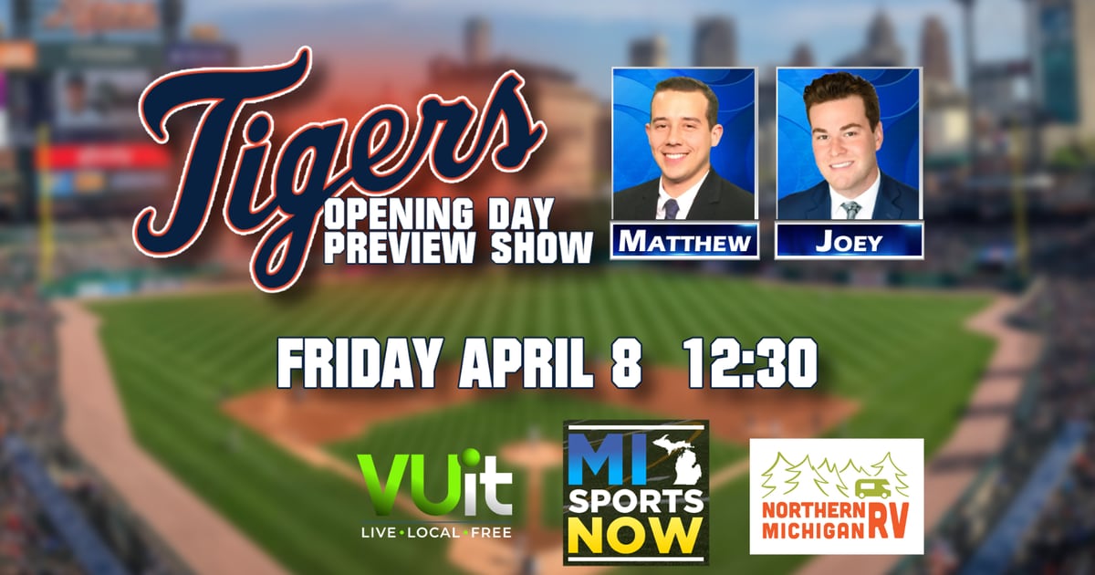 WATCH LIVE Detroit Tigers 2022 Opening Day Preview Show 9&10 News